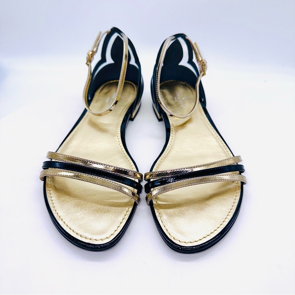 Authentic Louis Vuitton Save The Last Dance Flat Sandals 7 EUC / Like New